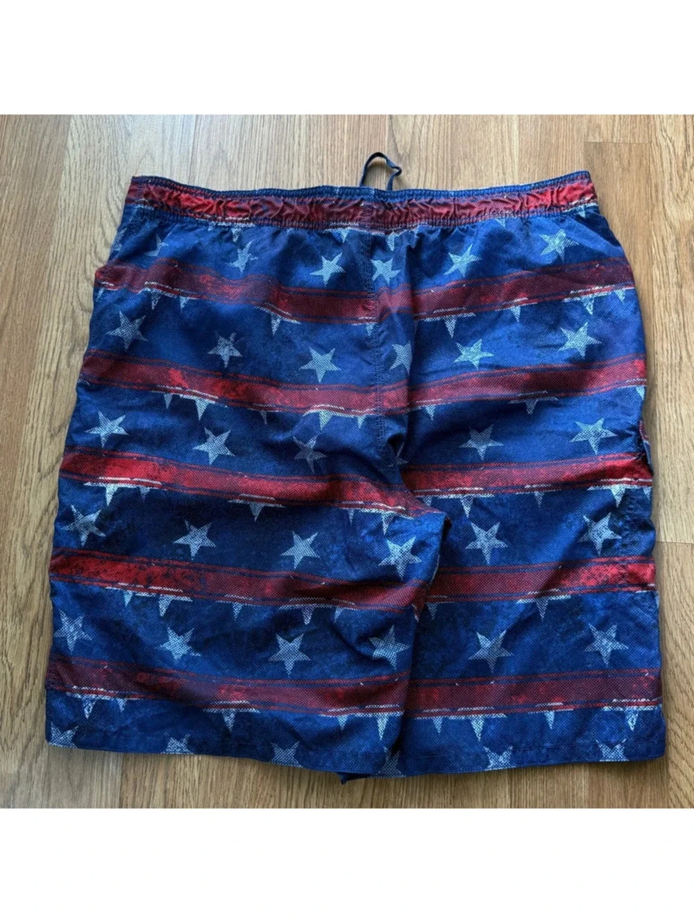 Joe boxer American flag swim shorts